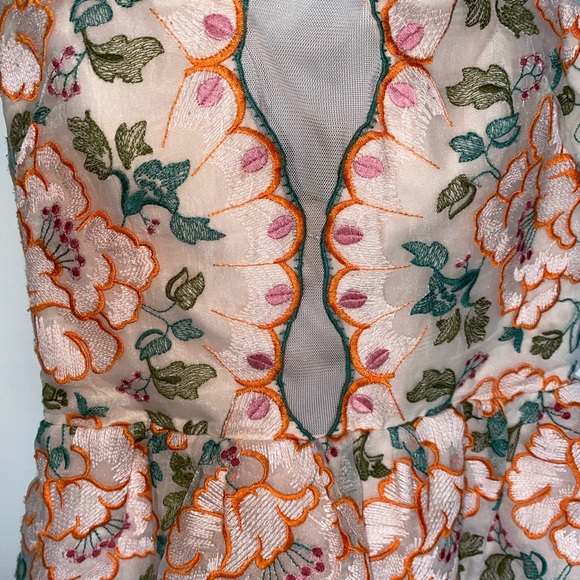 BCBG MAX AZRIA Guiliana Embroidered Dress - Picture 4 of 8